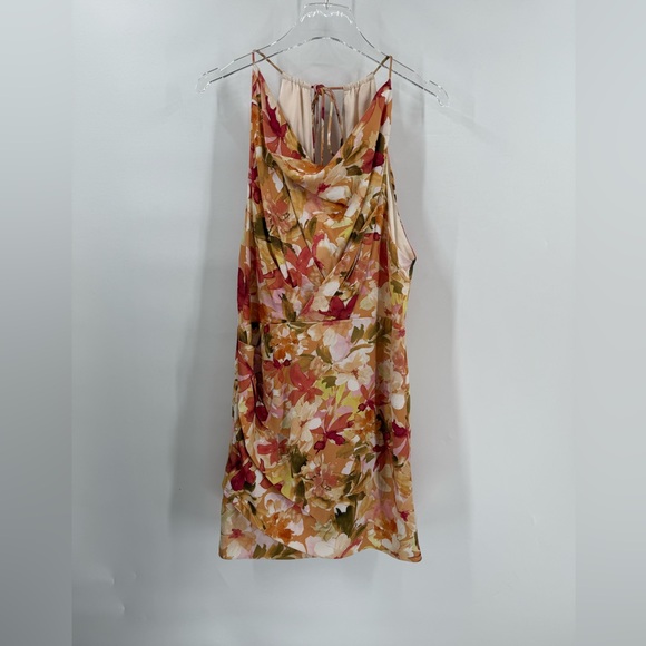 Significant Other Chiara Dress - Watercolor‎ Floral Open Back Dress Size 10 - Picture 5 of 14